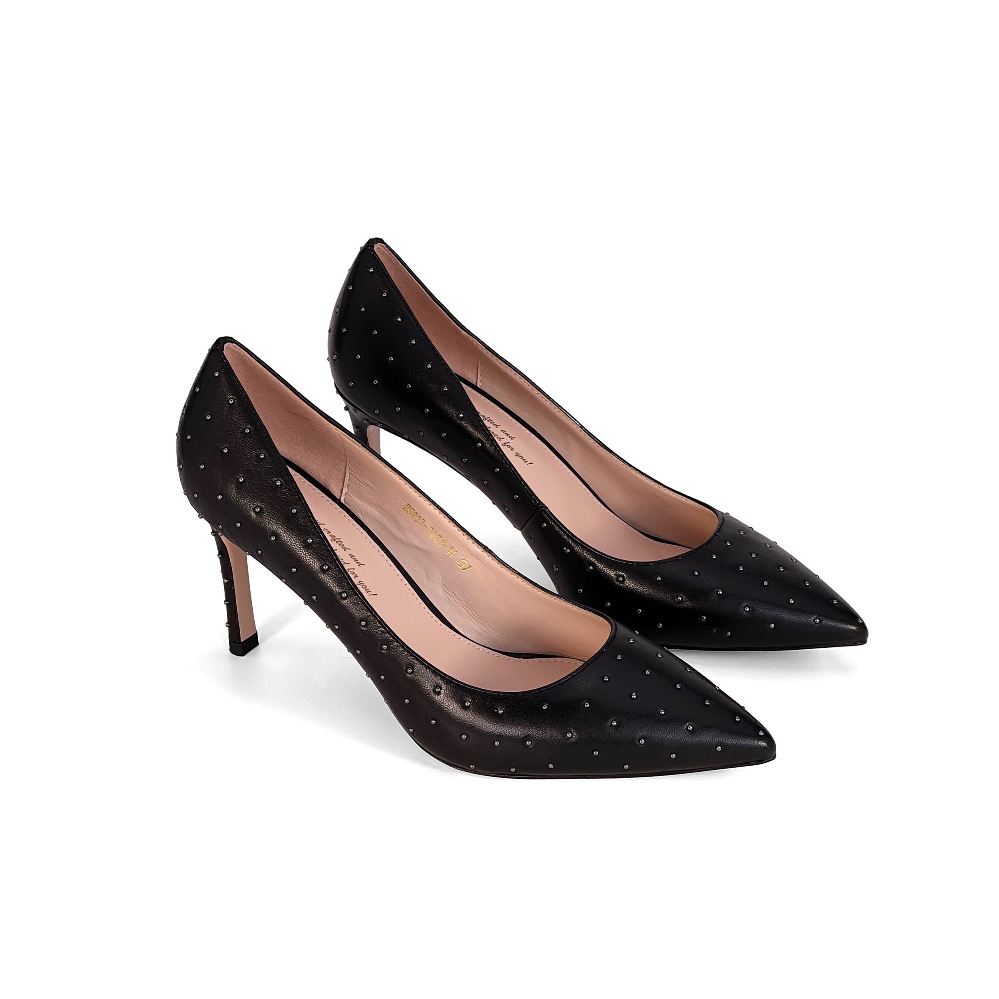 INCI MEG   Women's Genuine Sheepskin Pump Shoes - 2.5-Inch Mid-Heel Dress Pumps, Classic Comfortable Court Shoes for Formal & Casual Wear