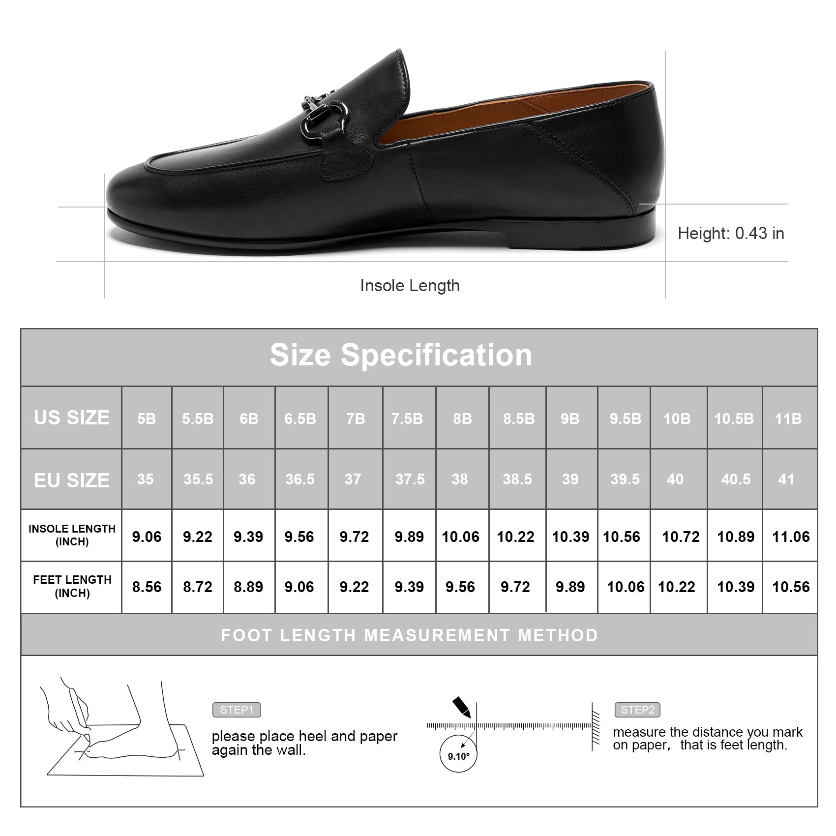 AiciBerllucci Women's Leather Loafer,Casual Loafers Shoes, Slip on Loafers Shoes for Women,Soft Comfort Flat Loafer Shoes for Ladies Black COCO