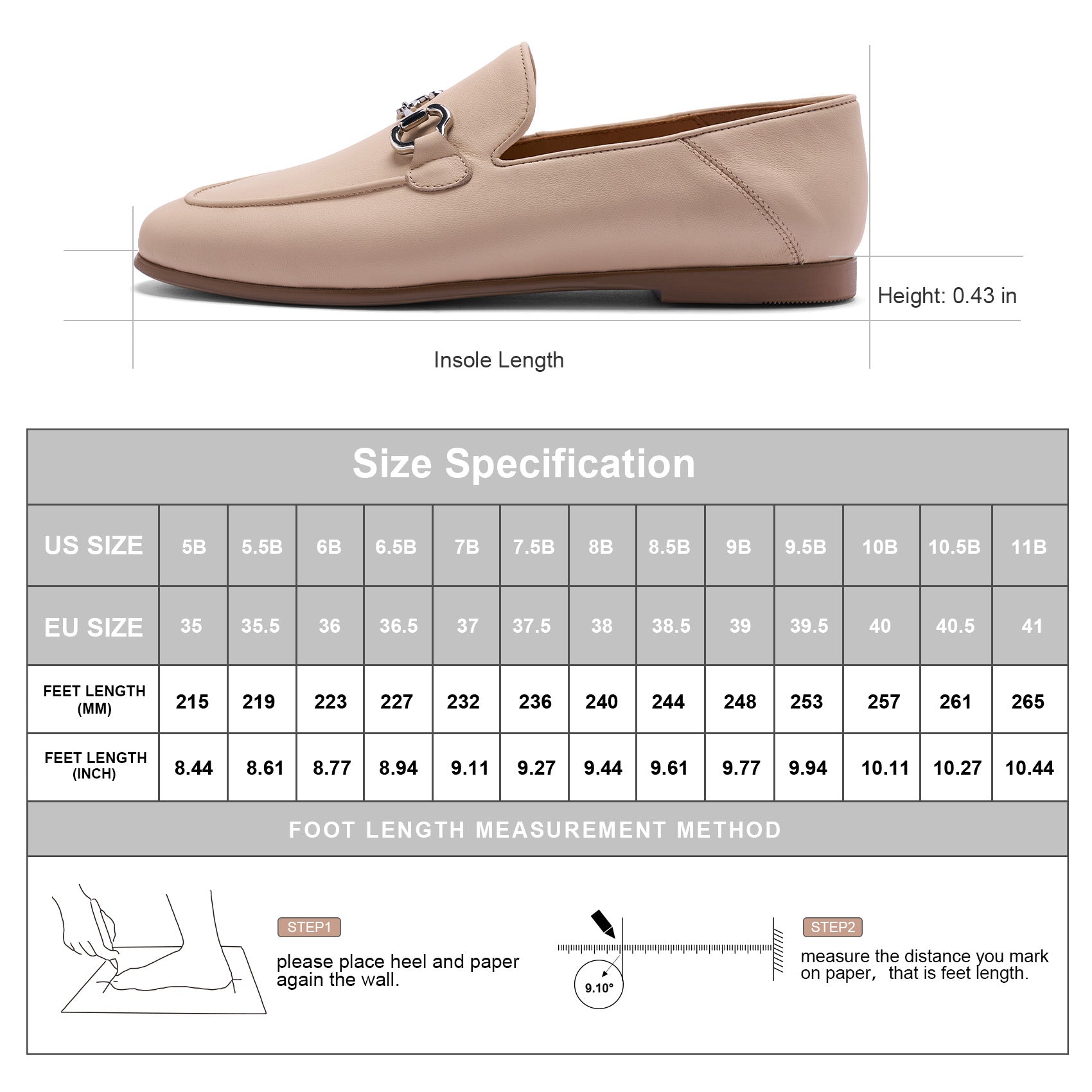 AiciBerllucci Women's Leather Loafer,Casual Loafers Shoes, Slip on Loafers Shoes for Women,Soft Comfort Flat Loafer Shoes for Ladies  Light Apricot COCO
