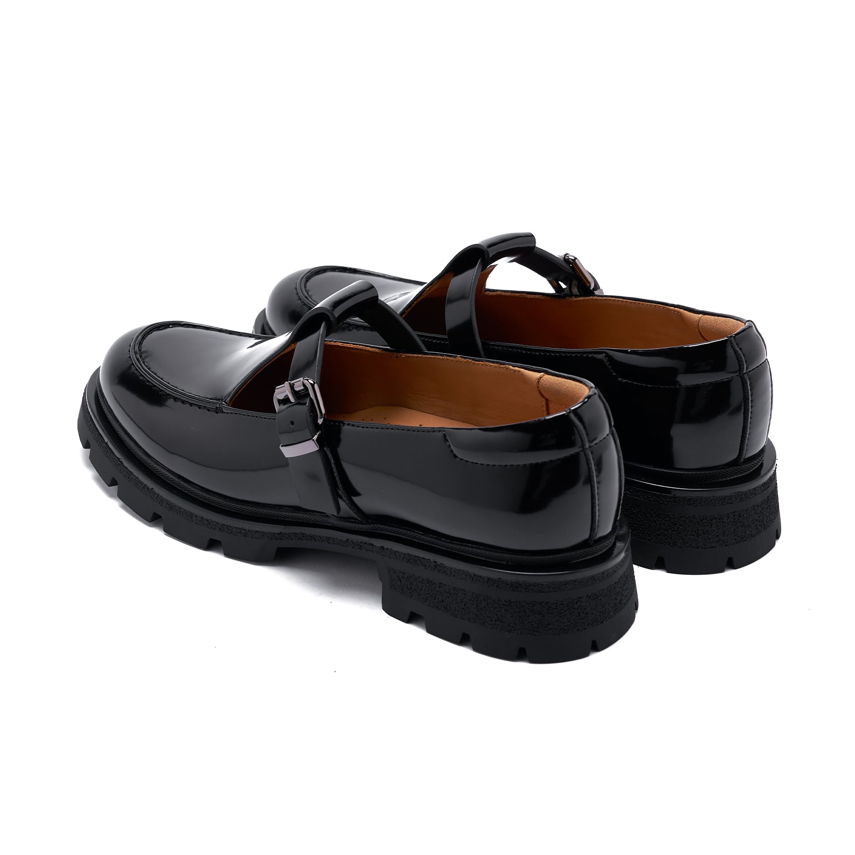 AiciBerllucci Loafers for Women, Business Casual Shoes, Women's Loafers & Slip-Ons, Womens Chunky Loafers Comfortable Platform Loafers for Women Black