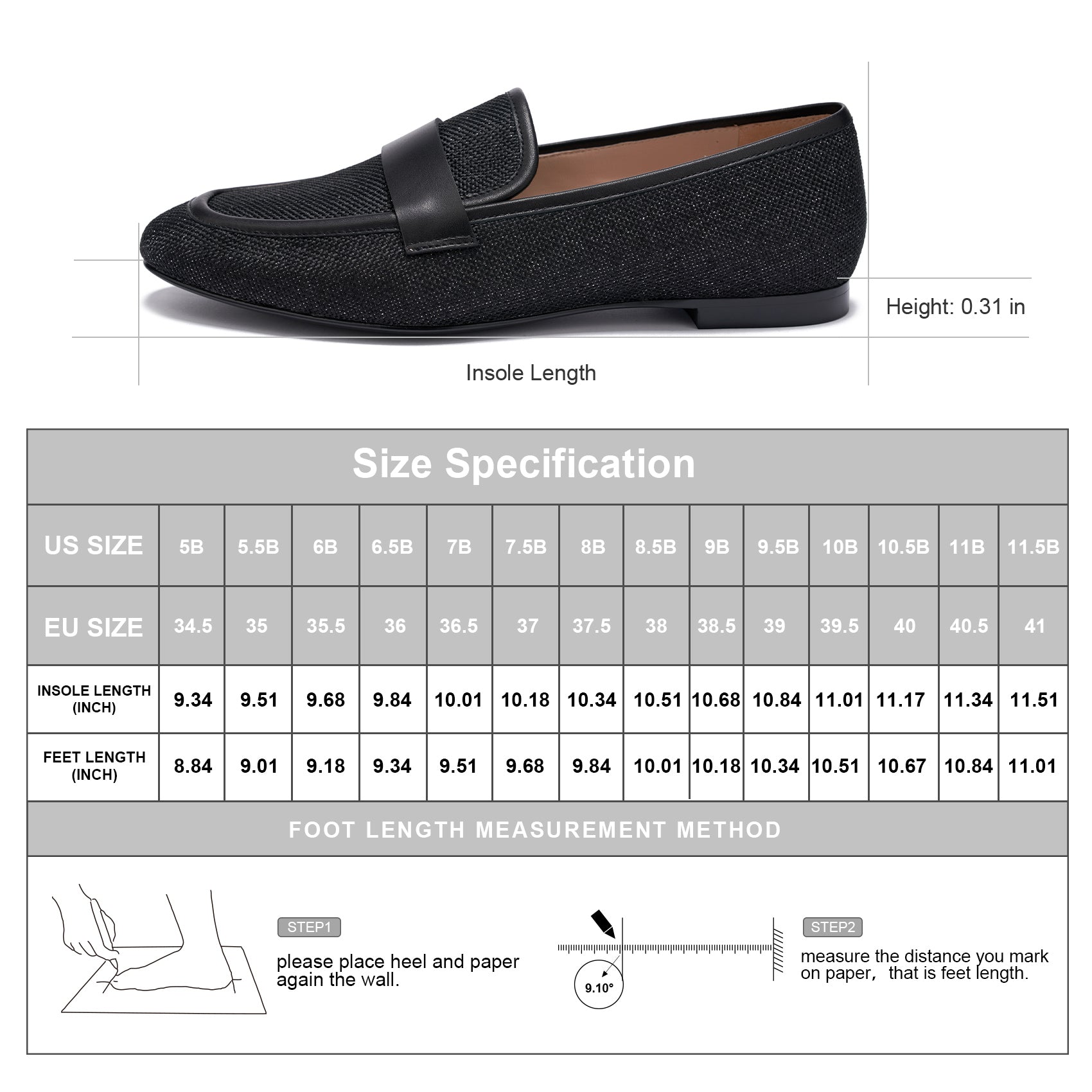 AiciBerllucci  Women's Loafer Shoes Casual Black Velvet Flat Shoes for Women Ladies Tassel