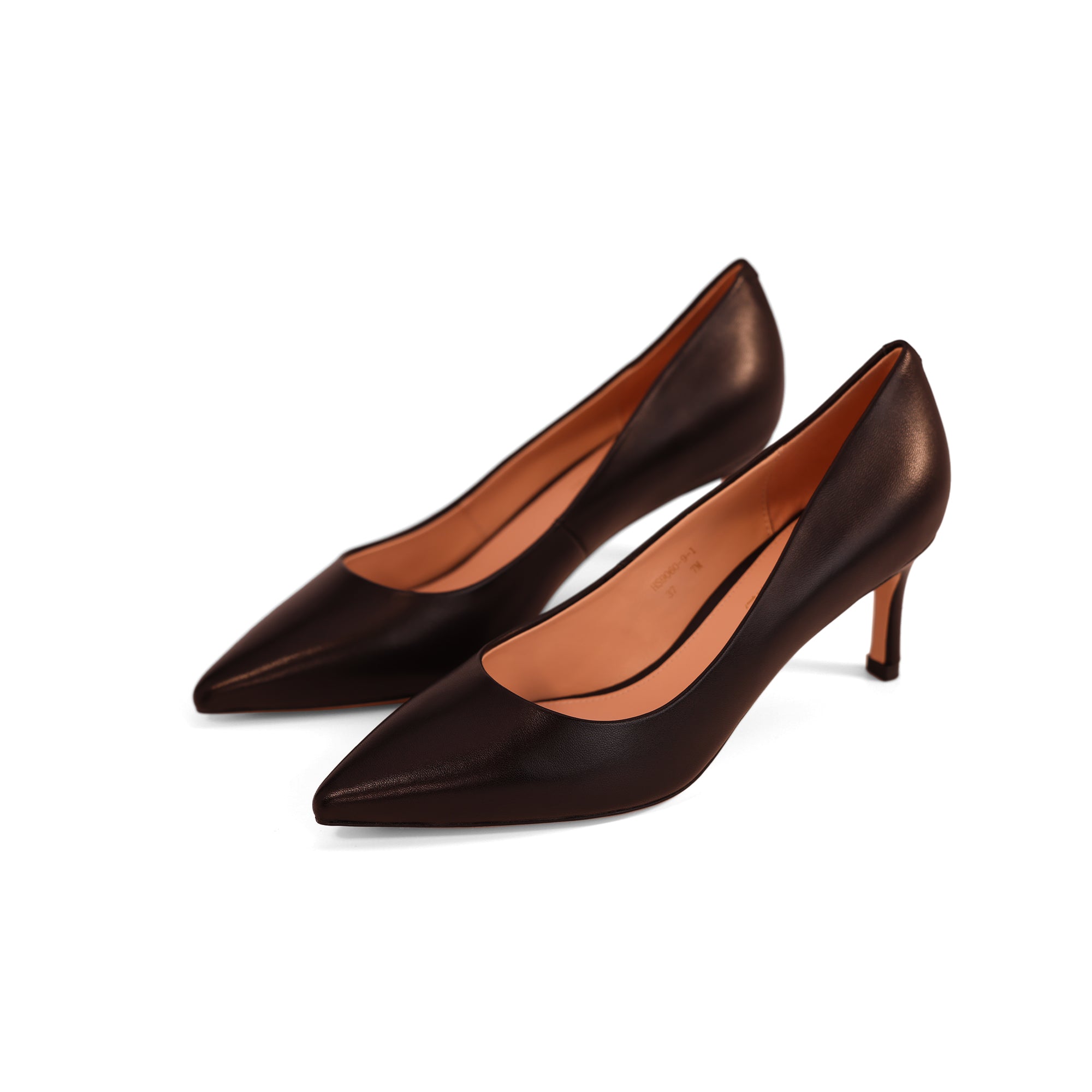 AiciBerllucci ELLE lambskin leather pump heel height of 2.5 inches aiciberllucci