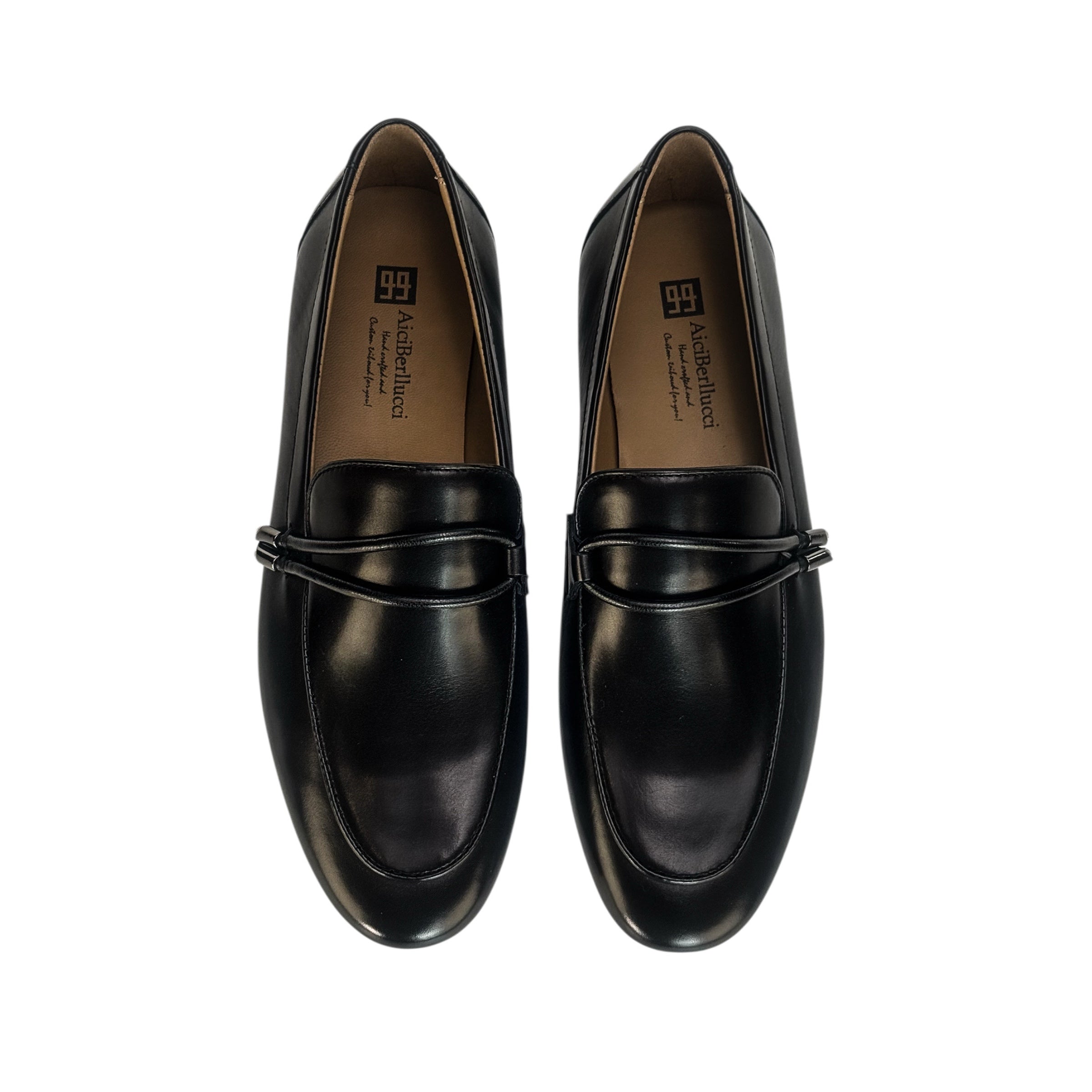 AiciBerllucci   Sofi  Women's Classic Calfskin Leather Loafer Casual Flat Shoes for Women Ladis