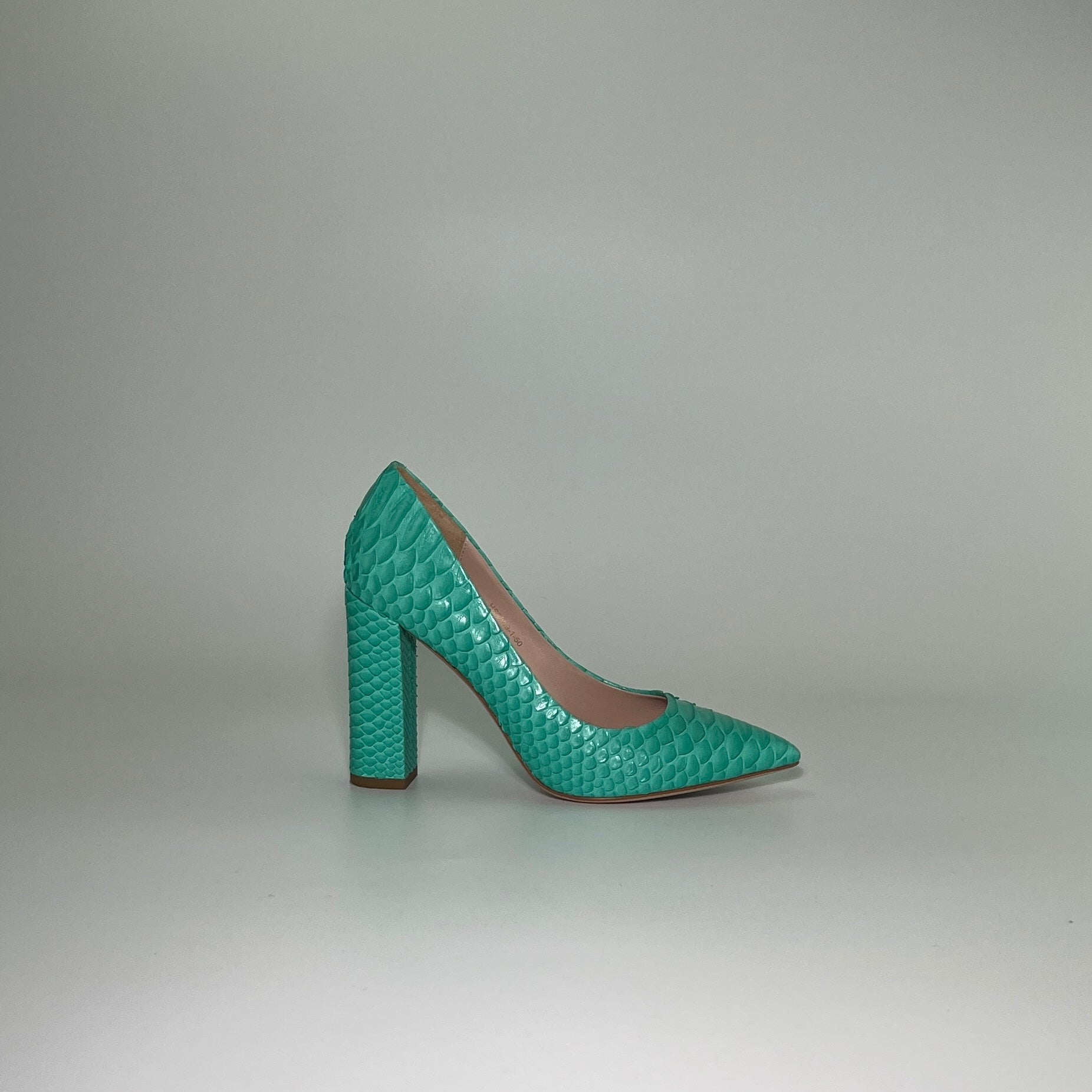 Cindy Python Leather Pumps